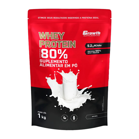 Whey Protein Concentrado (1KG) - Growth Supplements