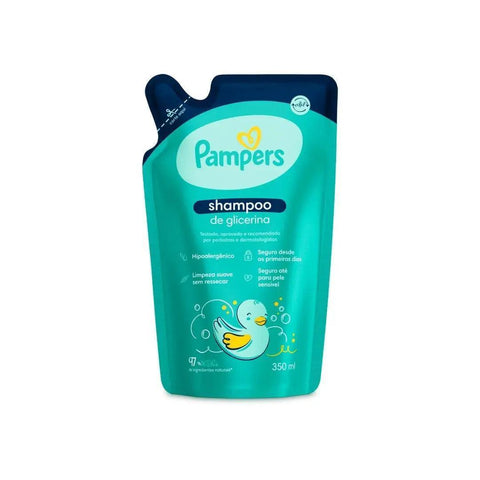 PAMPERS SH GLICERINA REFIL 350ML - MEUBRASILONLINE