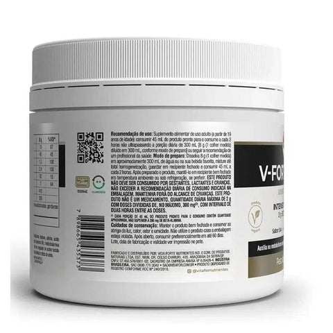 Pré-treino V-Fort Ultra Vitafor 240g - MEUBRASILONLINE