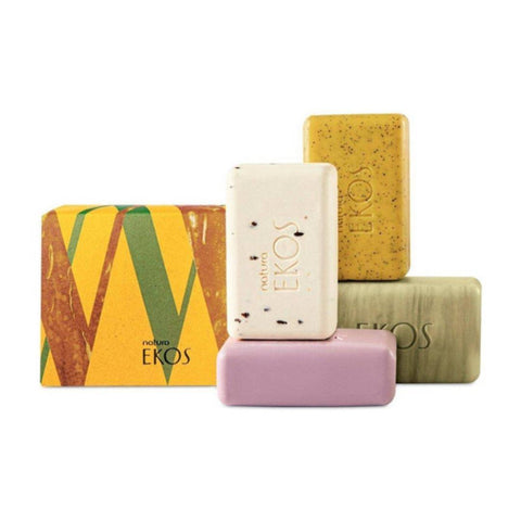 Sabonete em barra Ekos maracujá 4x100 G - MEUBRASILONLINE