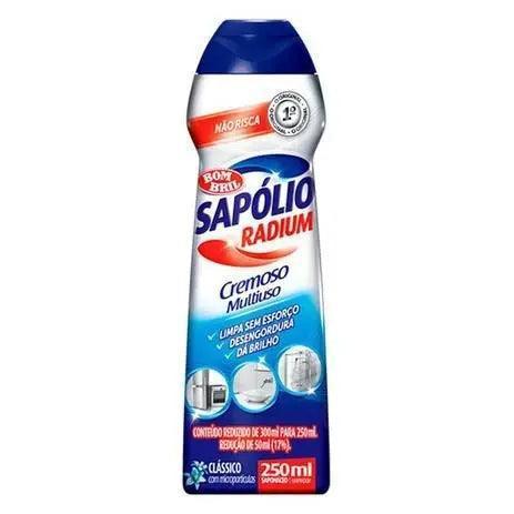 Sapolio Radium Cremoso Classico Bombril 250ml - MEUBRASILONLINE