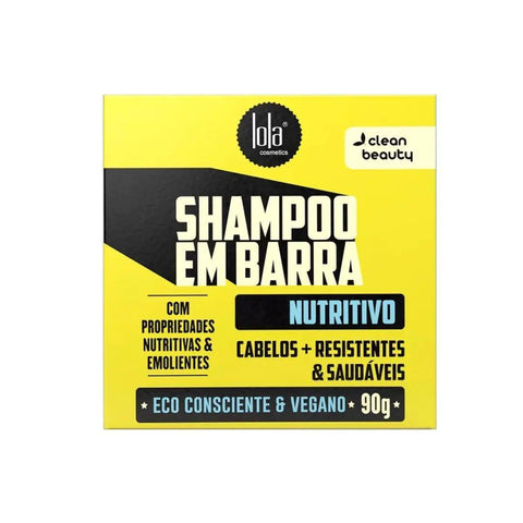 Shampoo Em Barra Lola Nutritivo 90 Gr. - MEUBRASILONLINE