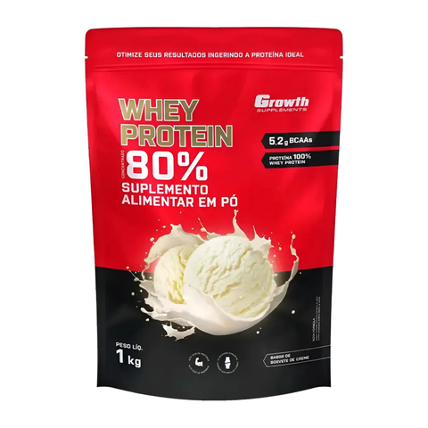 Whey Protein Concentrado (1KG) - Growth Supplements