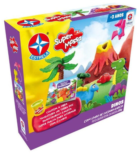 Super Massa Dinos with Book - Estrela