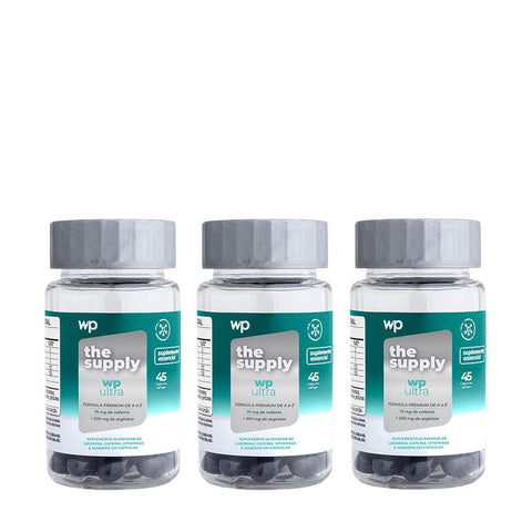 3 wp ultra - multivitamínico - wp - MEUBRASILONLINE