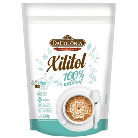Xilitol 200 Gr. - MEUBRASILONLINE